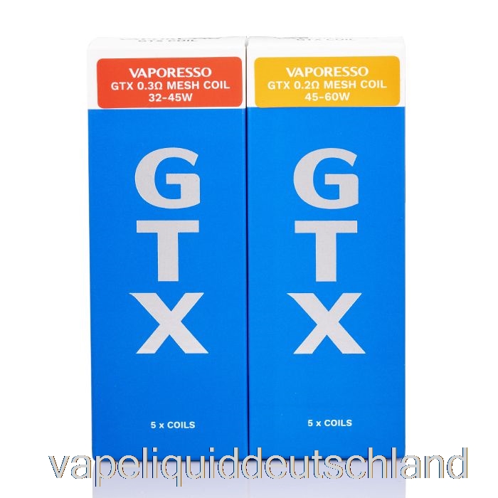 Vaporesso GTX Ersatzspulen 0,4 Ohm GTX Mesh Spulen Vape Liquid